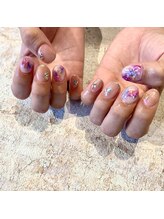 プライベートネイルサロン キャンバス(CANVAS)/シェル 夏ネイル