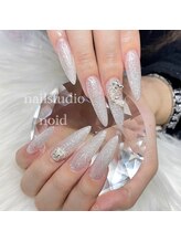 ノイド(noid)/スカルプ/ホワイトラメ