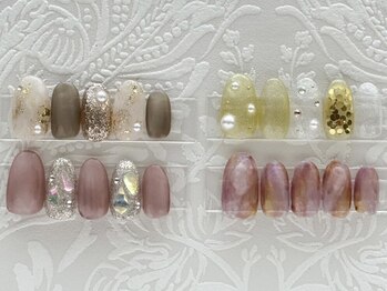ネイルサロン ミル(Mille)の写真/【毎月更新☆】トレンドをおさえた最新ネイルを展開◎好みに合ったお気に入りデザインがきっと見つかる♪
