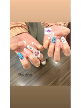 ブルーデイジー 栄本店(Blue daisy)/チップ長さだし**Live nail
