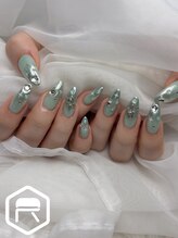 レディスペネイル ノウラ 名駅店(Redispe nail NouRa)/緑ネイル