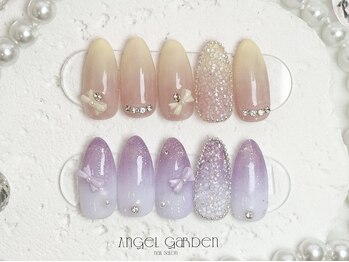 エンジェルガーデン 青山店(Angelgarden)/春グラデーションピクシーネイル