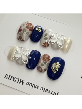 ムメイ(MUMEI)/成人式前撮り用ネイルチップ