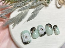 ブレス 仙台駅前本店(BLESS)/祝♪成人式ネイル¥10000