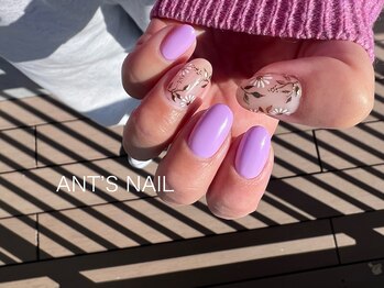 アンツ ネイル バイ サザンリゾート 茅ヶ崎店(ANT'S NAIL by Southern Resort)/手描きボタニカルネイル★