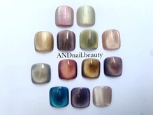アンドネイル ビューティー(AND nail,beauty)/春ネイル/フットネイル/ぷるマグ