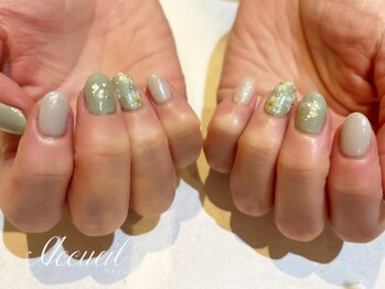 アクイユ 銀座店(ACCUEIL)/フラワーネイル