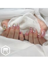 レディスペネイル ノウラ 名駅店(Redispe nail NouRa)/ピンクラメネイル