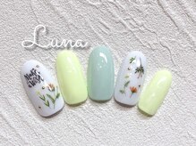 ネイルアンドまつ毛エクステ ルーナ イオンモール東久留米店/【３月・４月限定デザイン】