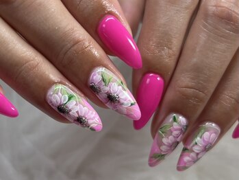 アクアネイル(Aqua Nail)の写真/描写力・再現性…ハイクオリティアートならAqua Nailへ☆色/フォルム/艶ともに魅力溢れるネイルを指先に
