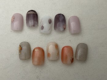 アンドヴァ ピヴォクロス店(Andova)/【24SH7】2025春ネイルvol.2