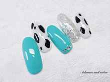 アダマス(Adamas)/ダルメシアン柄ネイル