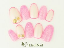 エリクサーネイル 西武新宿(Elixir Nail)/定額a シンプル/クーポン使用