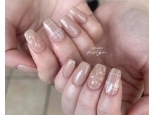 ネージュ(neige)/キルティング×チェック