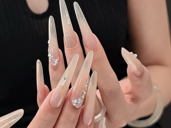 ナユキネイル 渋谷店(NA.YUKI NAIL)/秋冬ネイル　エレガントデザイン