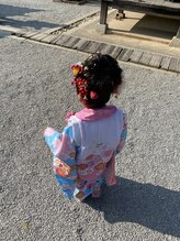 ヘアアンドスパ ニーマ(ni-ma)/七五三のヘアセット・メイクも可