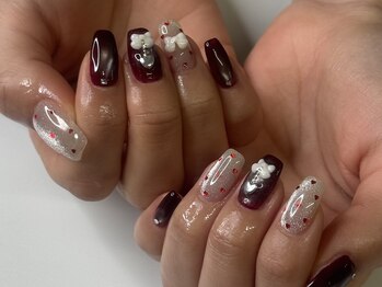 キュアチュラル(cureChuRal)/バレンタインネイル