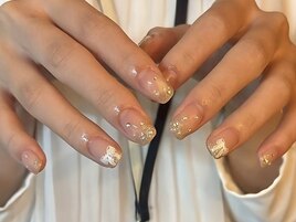 ラメグラ×リボン×ワンホン