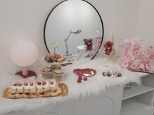 Josie Nail Studio【ジョシーネイルスタジオ】の雰囲気(可愛い店内で気分が上がります)