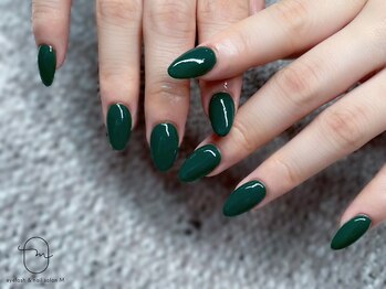 エム(M)/green one color