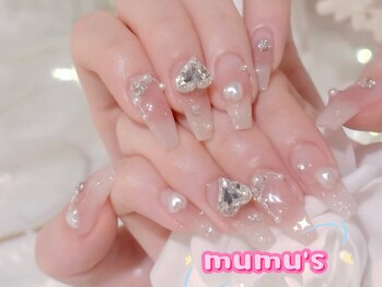 ムムズ 渋谷店(mumu's)/長さだしワンホンネイル