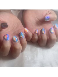 【氷ネイル】