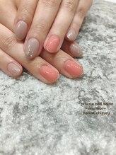 プライベート ネイルサロン マーマ(murmur)/ラメホロネイル