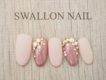 スワロンネイル(SWALLON NAIL)/１１・１２月定額ネイル