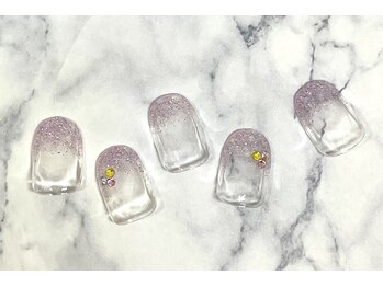 ラメグラデーション