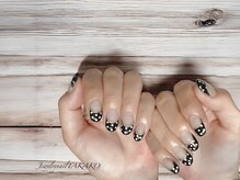 ジュエリーネイル タカコ(Jewelry nail TAKAKO)/フレンチ×ドット