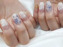 サンネイルズ(sun nails)/6本アート