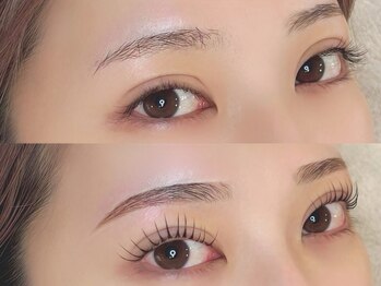 ロレインブロウ 岡山駅前店の写真/美眉Waxスタイリング＋間引き/毛量調整¥5500♪ふんわりやわらか雰囲気美眉はこれで決まり＊°