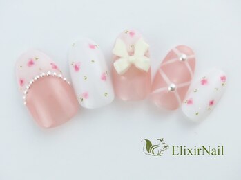 エリクサーネイル 五反田(Elixir Nail)/定額c やり放題／クーポン使用