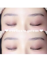 ロアブロウ 高知(LOA-brow)/眉毛パーマ始めました！
