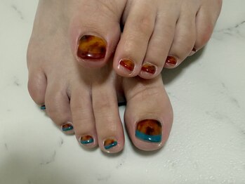 クレール(Clair)/べっ甲フレンチネイル