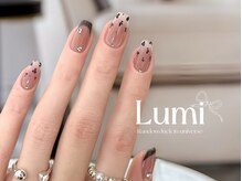 ルミネイル 大宮東口店(Lumi Nail)/グレージュレオパード