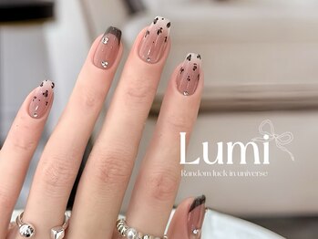 ルミネイル 大宮東口店(Lumi Nail)/グレージュレオパード