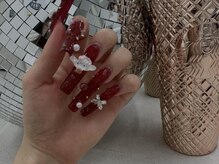 アイネイルズ 渋谷店(I nails)/【Momoka.h】ぷくぷくワンカラー