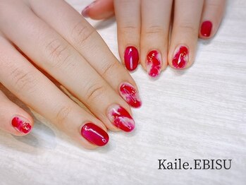 カイル 恵比寿(Kaile.)/いちごミルクネイル