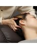 首肩こり、眼精疲労、睡眠不足に！疲労回復ドライヘッドスパ60分￥6000→5400