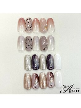 ネイルズアジュール アピタ新潟西店(Nailz Azur)/ハンド　定額デザインBコース