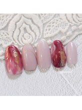 たゆ ネイル(たゆnail)/ニュアンスピンクネイル