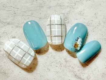コーラルワン(CORAL ONE)/チェックネイル☆