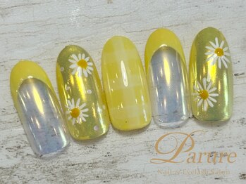 定額Ｃコース　イエロー　花