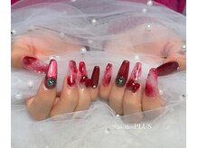 プラス(PLUS)/ジェルネイルつけ放題コースです