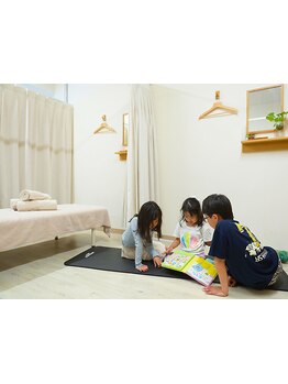 お子様同伴OKのサロン