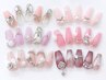 再来★　ジェル☆ストーン：パーツ放題：90分￥12990→￥7990　