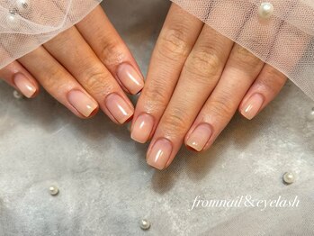 フロムネイルアンドアイラッシュ 神戸三宮(from nail&eyelash)/パラジェル取扱/フィルイン施術