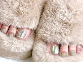 ステンドグラスネイル