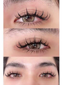 エーエムアイラッシュサロン 新大久保店(A.M EYELASH SALON)/メンズ向けの漫画デザイン